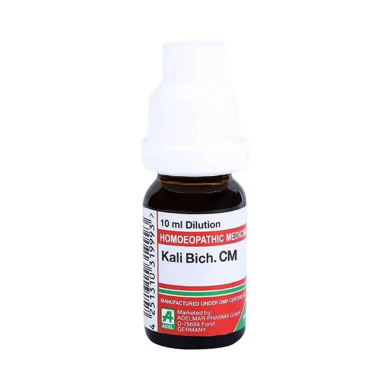 Adel Homeopathy Kali Bich. Dilution