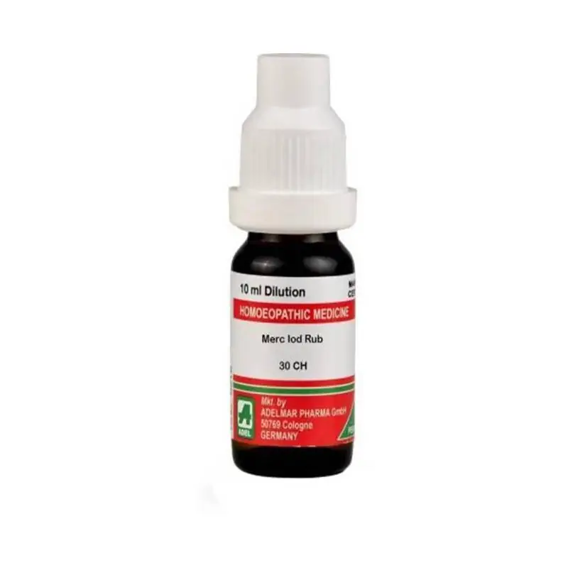 Adel Homeopathy Merc Iod Rub Dilution