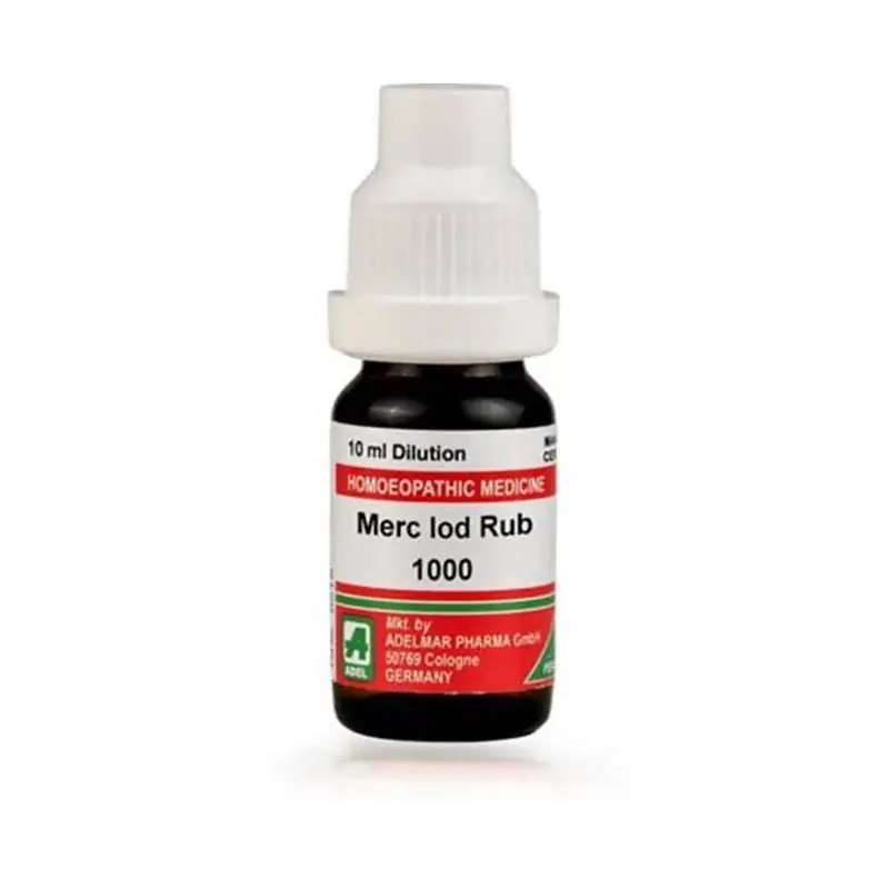 Adel Homeopathy Merc Iod Rub Dilution