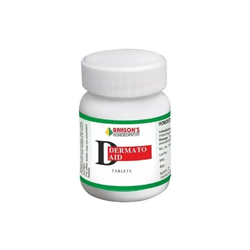 Bakson's Homeopathy Dermato Aid Tablets