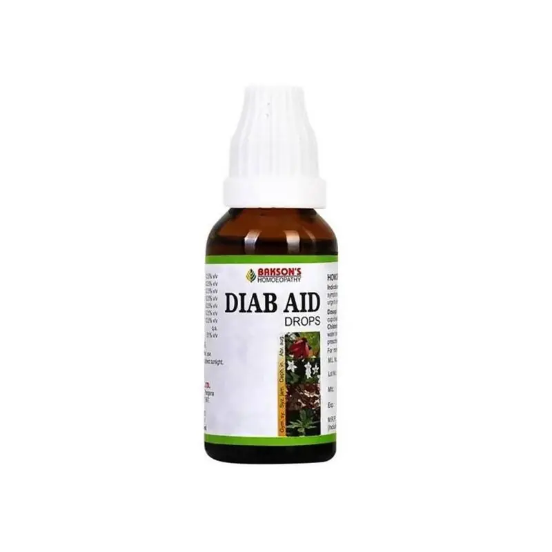 Bakson's Homeopathy Diab Aid Drops