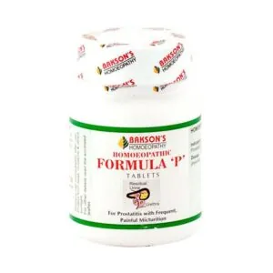 Bakson's Homeopathy Formula P Tablets