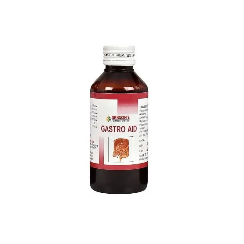 Bakson's Homeopathy Gastro Aid Syrup