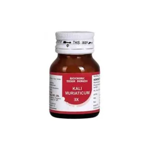 Bakson's Homeopathy Kali Muriaticum Biochemic Tablets