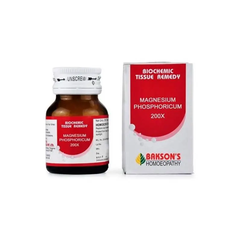 Bakson's Homeopathy Magnesium Phosphoricum Biochemic Tablets