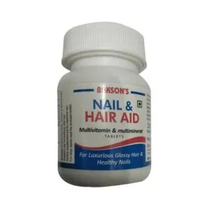 Bakson's Homeopathy Nail & Hair Aid Tablets