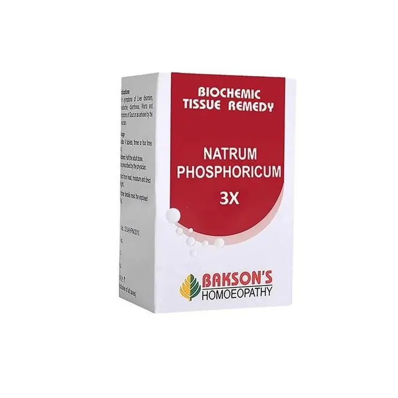Bakson's Homeopathy Natrum Phosphoricum Biochemic Tablets