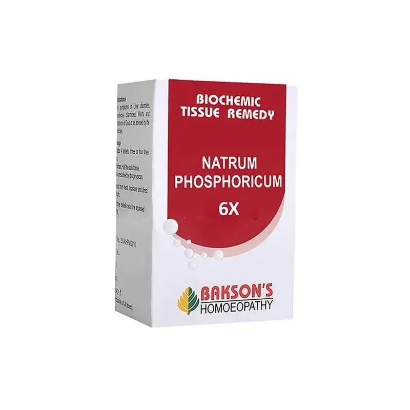 Bakson's Homeopathy Natrum Phosphoricum Biochemic Tablets