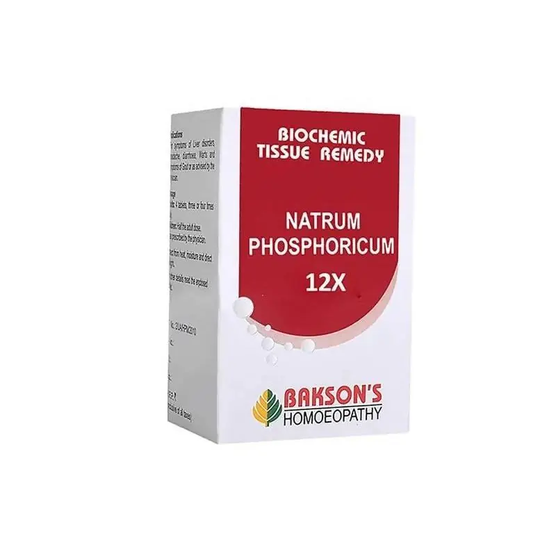 Bakson's Homeopathy Natrum Phosphoricum Biochemic Tablets