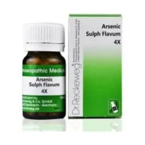 Dr. Reckeweg Arsenic Sulph Flavum Trituration Tablets