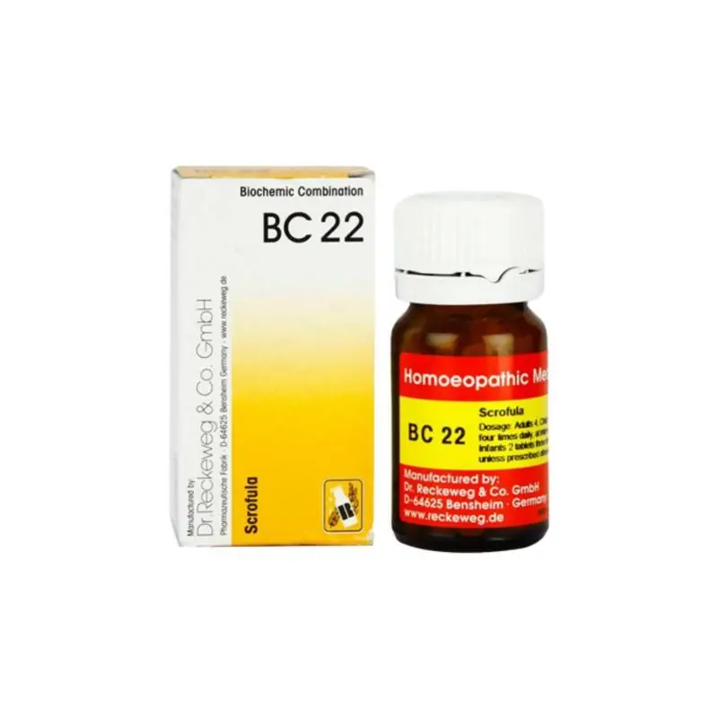 Dr. Reckeweg Bio-Combination 22 (BC 22) Tablets