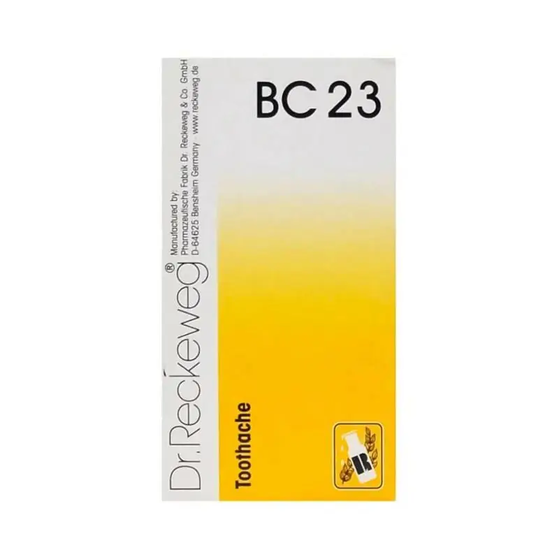 Dr. Reckeweg Bio-Combination 23 (BC 23) Tablets