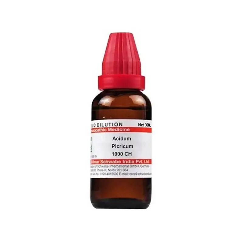 Dr Willmar Schwabe India Acidum Picricum Dilution
