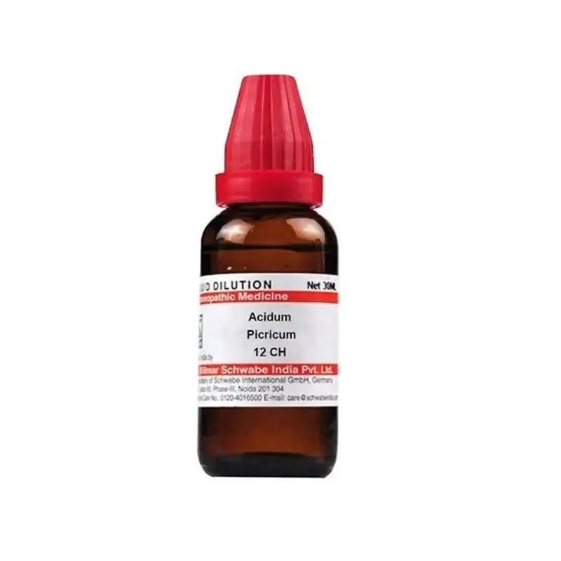 Dr Willmar Schwabe India Acidum Picricum Dilution