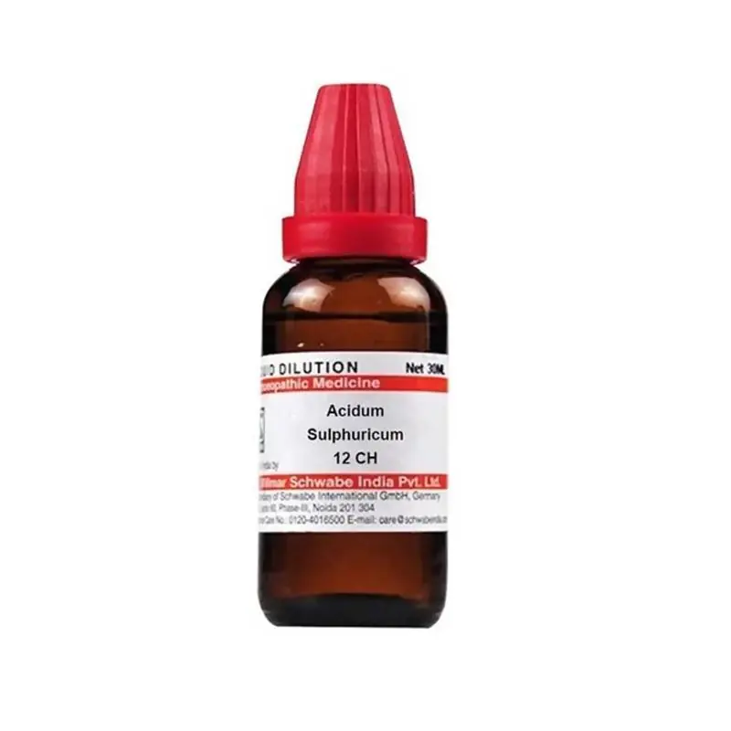 Dr Willmar Schwabe India Acidum Sulphuricum Dilution