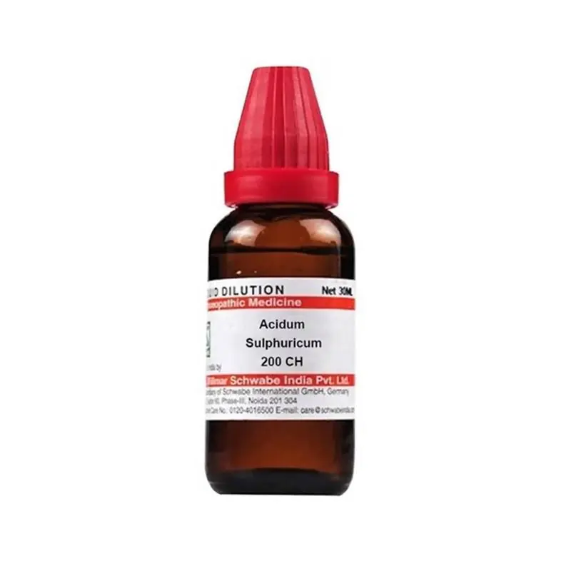 Dr Willmar Schwabe India Acidum Sulphuricum Dilution