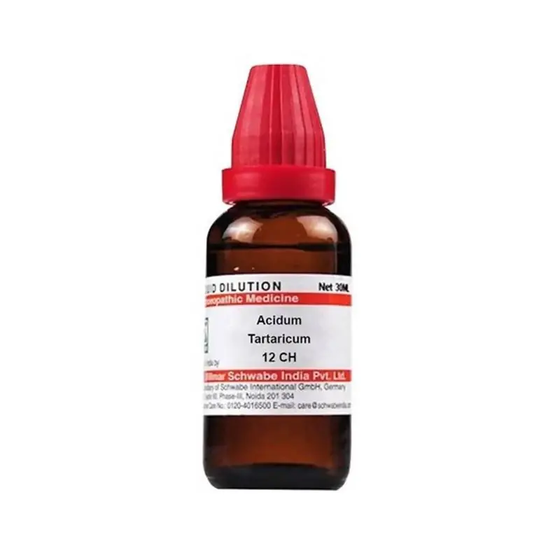 Dr Willmar Schwabe India Acidum Tartaricum Dilution