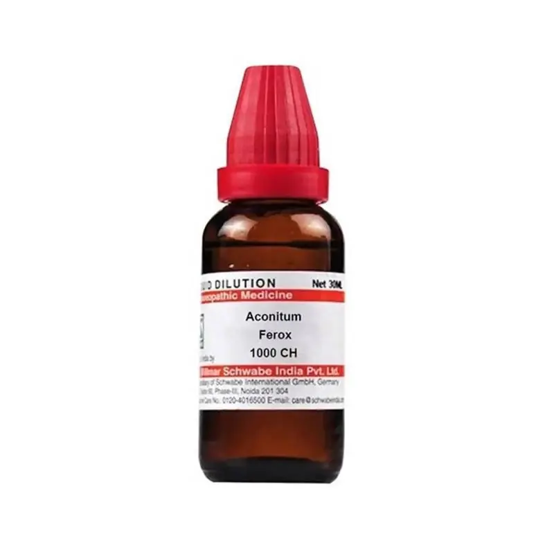 Dr Willmar Schwabe India Aconitum Ferox Dilution