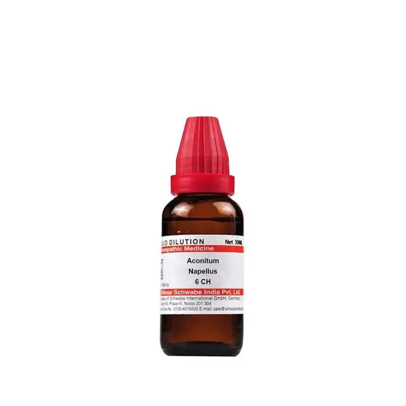 Dr Willmar Schwabe India Aconitum Napellus Dilution