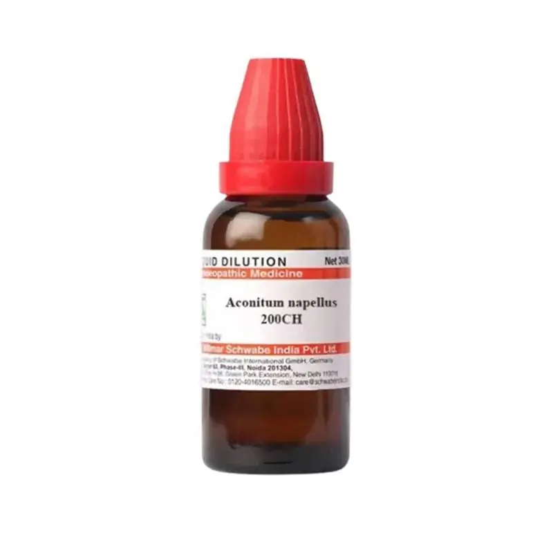 Dr Willmar Schwabe India Aconitum Napellus Dilution