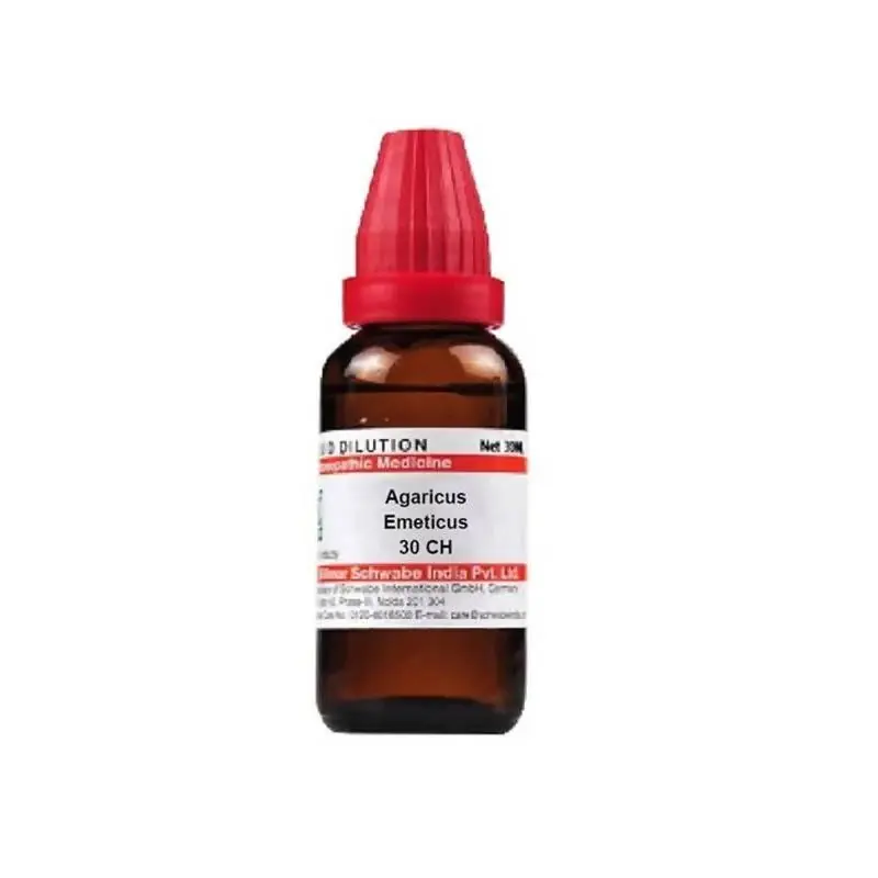 Dr Willmar Schwabe India Agaricus Emeticus Dilution