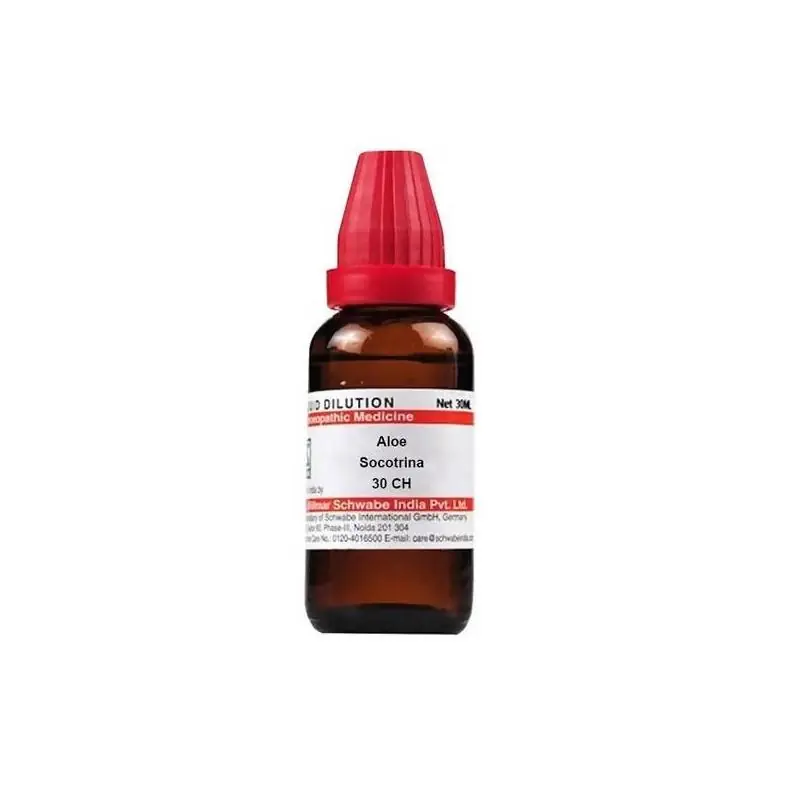 Dr Willmar Schwabe India Aloe Socotrina Dilution