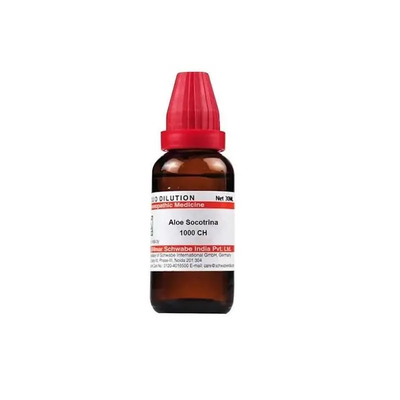 Dr Willmar Schwabe India Aloe Socotrina Dilution