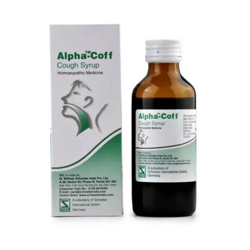 Dr Willmar Schwabe India Alpha-Coff Cough Syrup