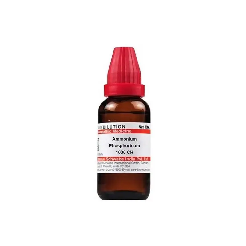 Dr Willmar Schwabe India Ammonium Phosphoricum Dilution
