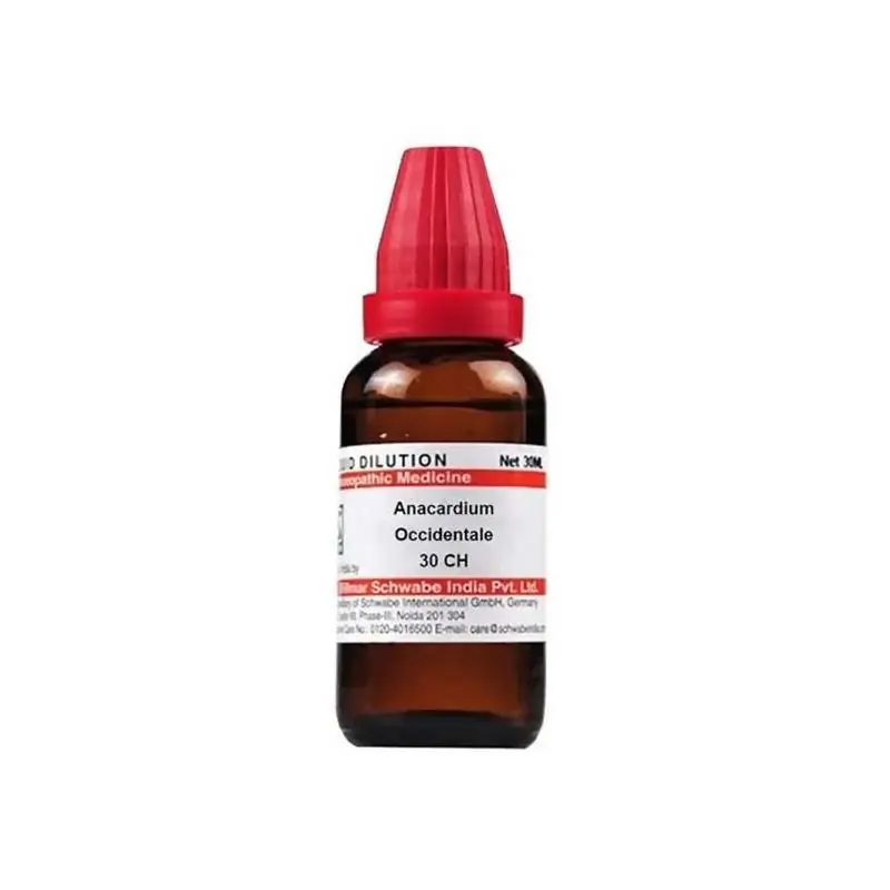 Dr Willmar Schwabe India Anacardium Occidentale Dilution