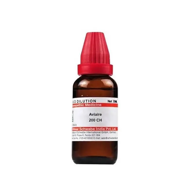 Dr Willmar Schwabe India Aviaire Dilution