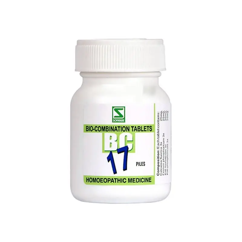 Dr Willmar Schwabe India Bio-Combination 17 (BC 17) Tablet