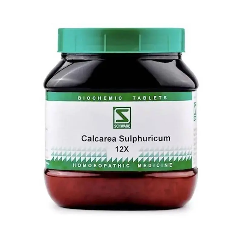 Dr Willmar Schwabe India Calcarea Sulphurica Biochemic Tablets