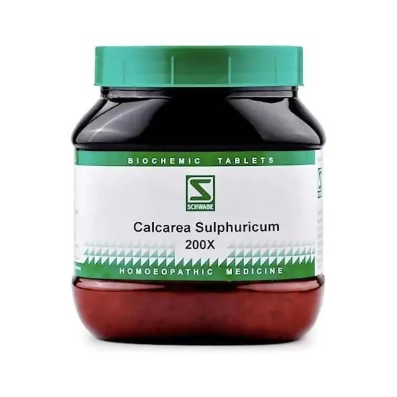Dr Willmar Schwabe India Calcarea Sulphurica Biochemic Tablets
