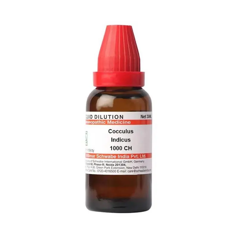 Dr Willmar Schwabe India Cocculus Indicus Dilution