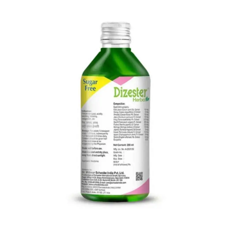 Dr Willmar Schwabe India Dizester Herbal Digestive Tonic (Sugar-Free)