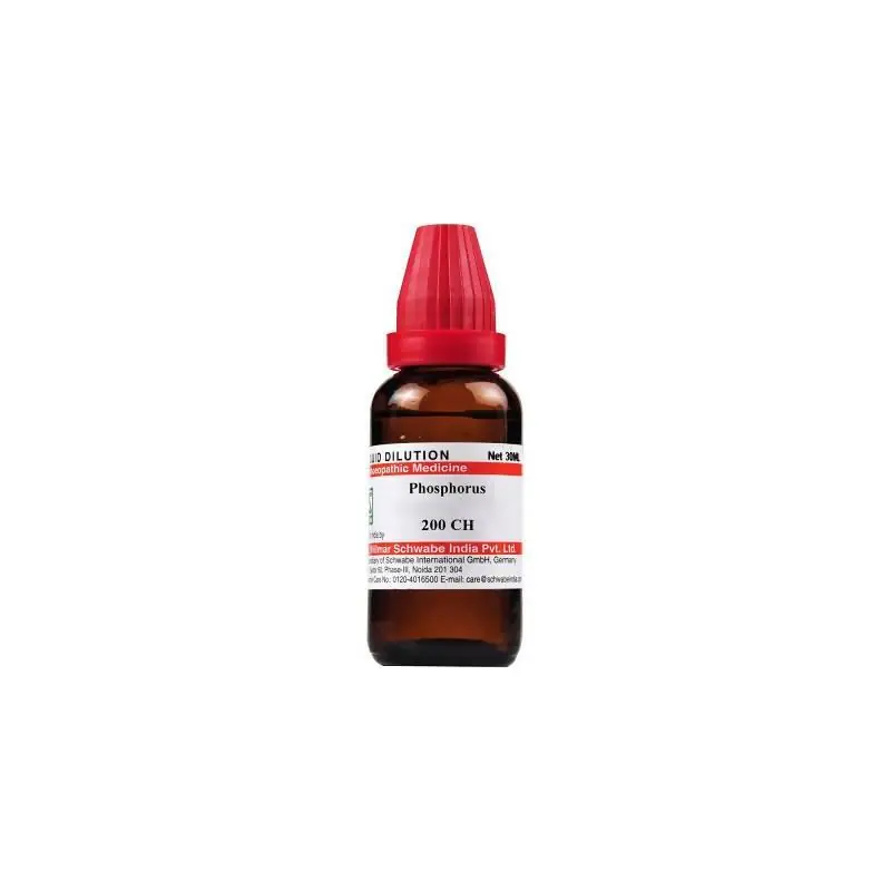 Dr Willmar Schwabe India Phosphorus Dilution