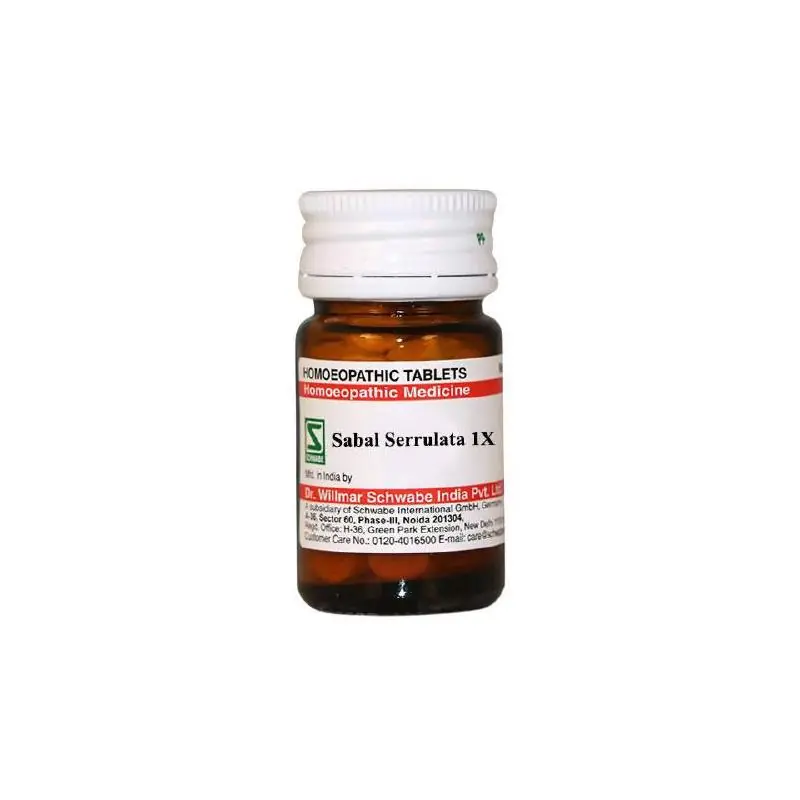 Dr Willmar Schwabe India Sabal Serrulata 1X Tablets