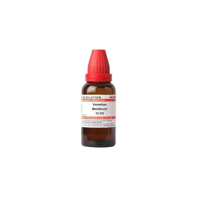 Dr Willmar Schwabe India Vanadium Metallicum Dilution