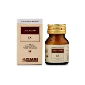 Lord's Homeopathy Calc Sulph Biochemic Tablets