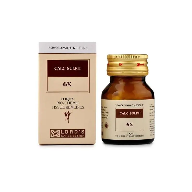 Lord's Homeopathy Calc Sulph Biochemic Tablets