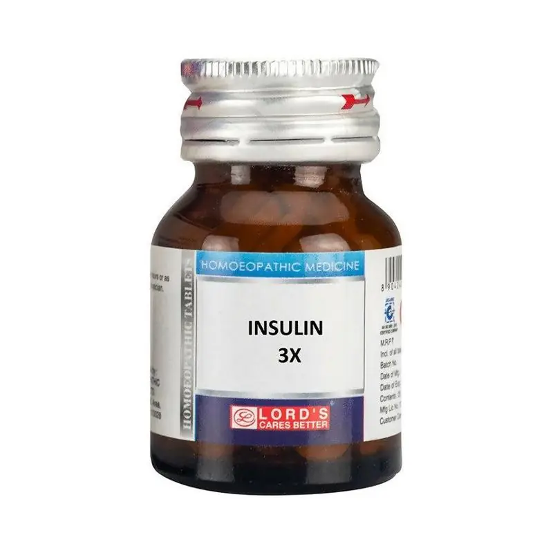 Lord's Homeopathy Insulin Trituration Tablets