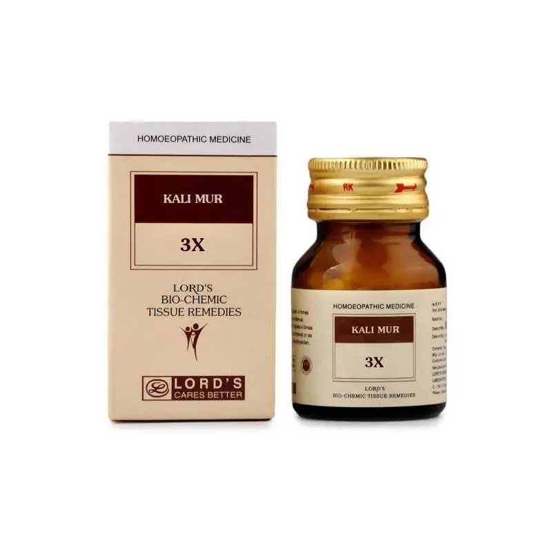 Lord's Homeopathy Kali Muriaticum Biochemic Tablets