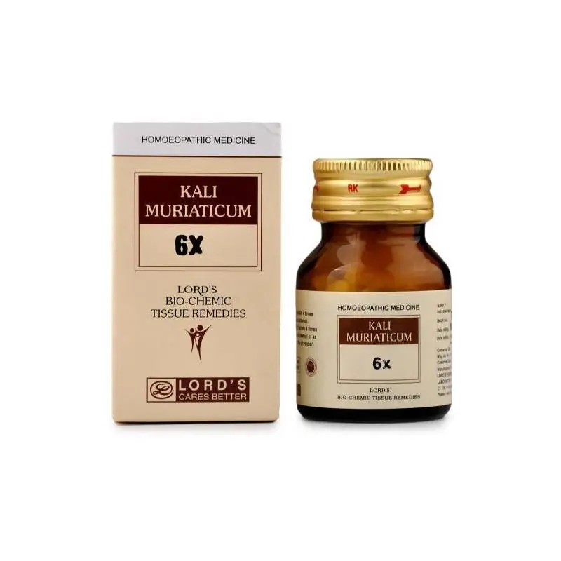 Lord's Homeopathy Kali Muriaticum Biochemic Tablets