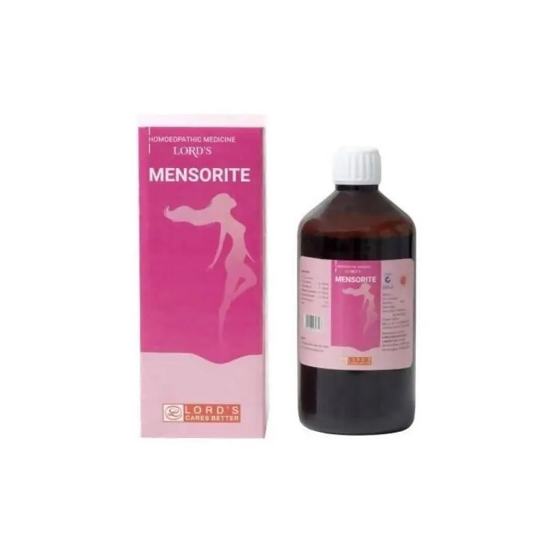 Lord's Homeopathy Mensorite Syrup