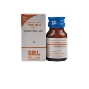 SBL Homeopathy Aurum Metallicum Trituration Tablet 6X
