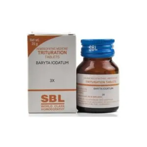 SBL Homeopathy Baryta Iodatum Trituration Tablets