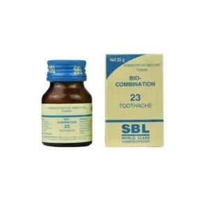 SBL Homeopathy Bio-Combination 23 Toothache Tablets