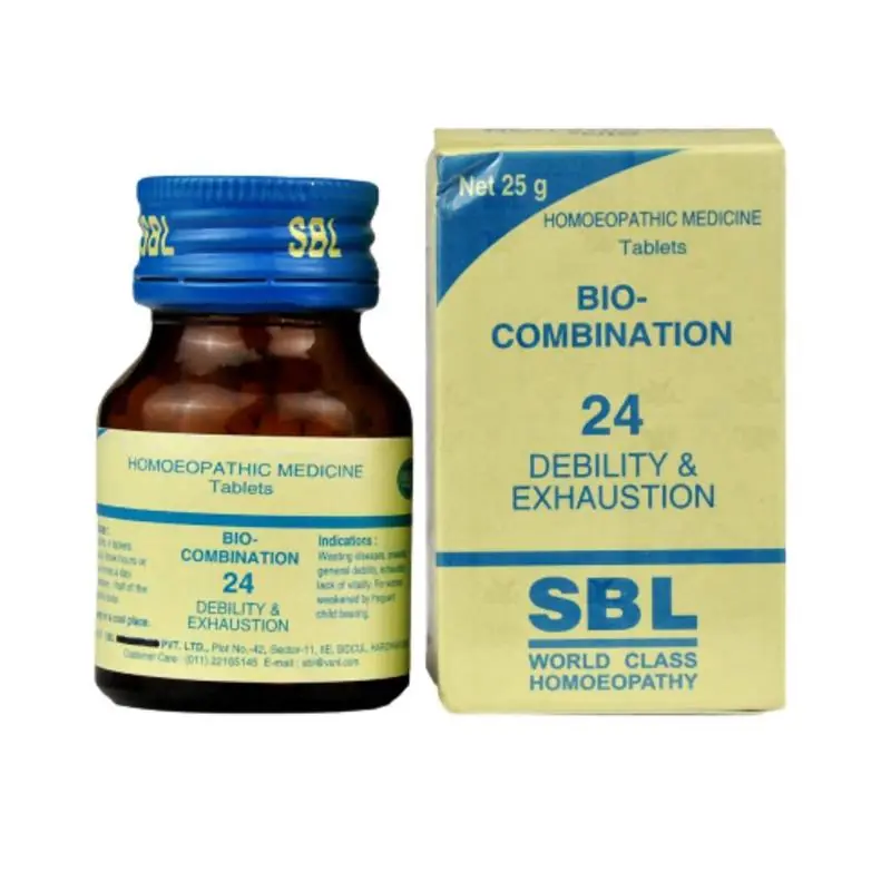 SBL Homeopathy Bio-Combination 24 Tablets