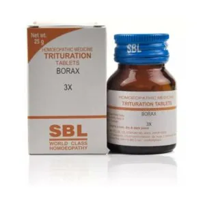SBL Homeopathy Borax Trituration Tablets